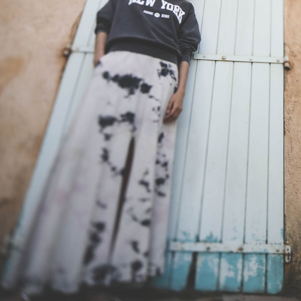 Raquel Allegra Pastel Angie Tie-Dye Maxi Skirt size 0 - Picture 4 of 13